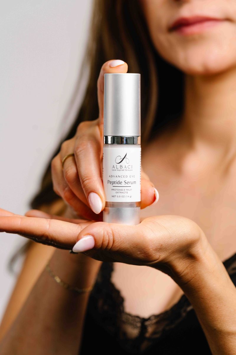 Advanced Eye Peptide Serum: Brightening under-eye serum for fine lines and dark circles